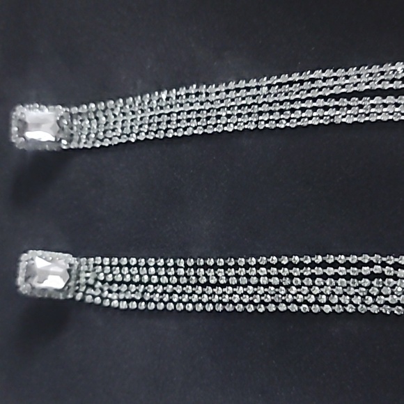 Source Unknown Jewelry - Rhinestone Dangle Earrings